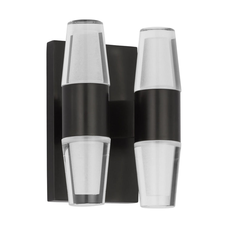 Visual Comfort Modern SLWS31427BZ LED Wall Sconce, Dark Bronze
