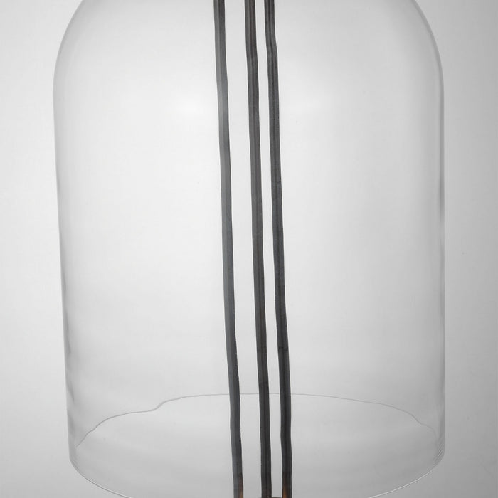 Visual Comfort Modern SLPD31627CBZ LED Pendant, Dark Bronze