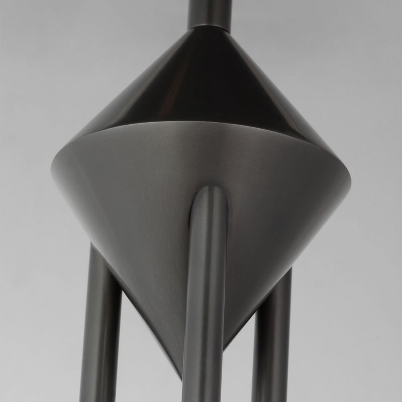 Visual Comfort Modern SLPD31627CBZ LED Pendant, Dark Bronze