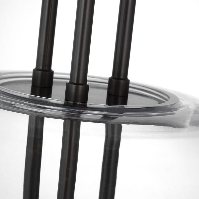 Visual Comfort Modern SLPD31727CBZ LED Pendant, Dark Bronze