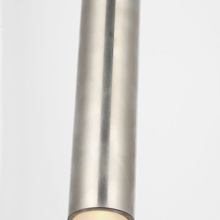 Visual Comfort Modern KWFM31827AN LED Flush Mount, Antique Nickel