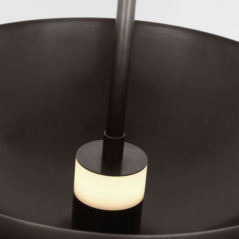 Visual Comfort Modern SLPD32227BZ LED Pendant, Dark Bronze