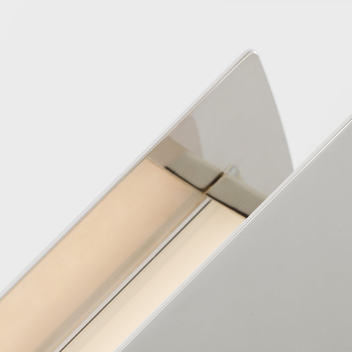 Visual Comfort Modern SLTB14227N LED Table Lamp, Polished Nickel
