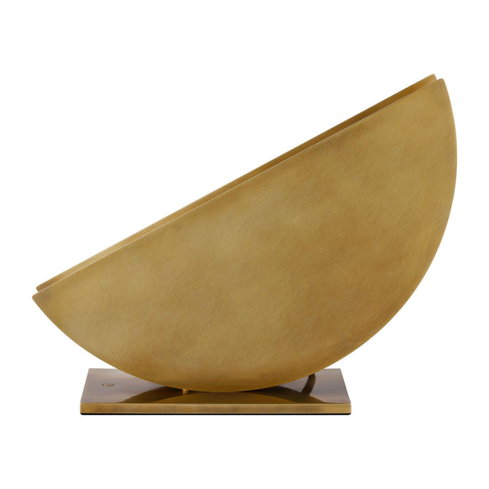 Visual Comfort Modern SLTB14227NB LED Table Lamp, Natural Brass
