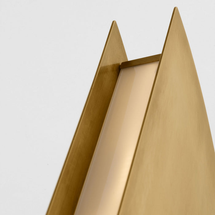 Visual Comfort Modern SLTB14227NB LED Table Lamp, Natural Brass