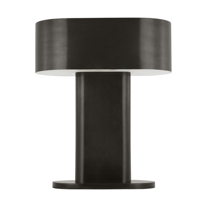 Visual Comfort Modern KWTB32627BZ LED Table Lamp, Dark Bronze