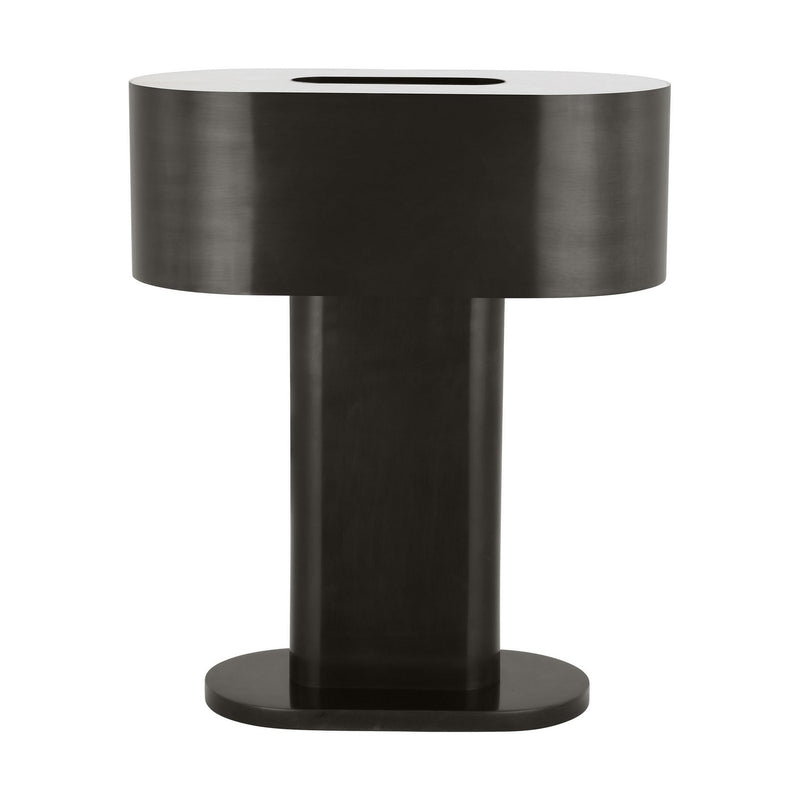 Visual Comfort Modern KWTB32627BZ LED Table Lamp, Dark Bronze