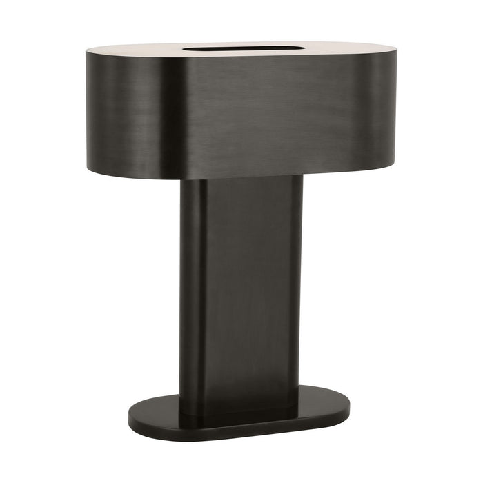 Visual Comfort Modern KWTB32627BZ LED Table Lamp, Dark Bronze