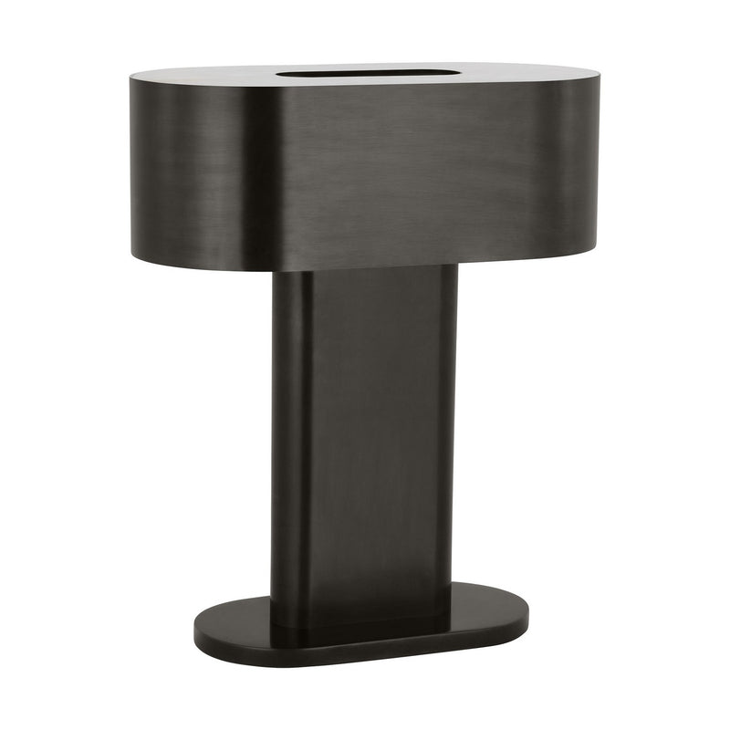 Visual Comfort Modern KWTB32627BZ LED Table Lamp, Dark Bronze