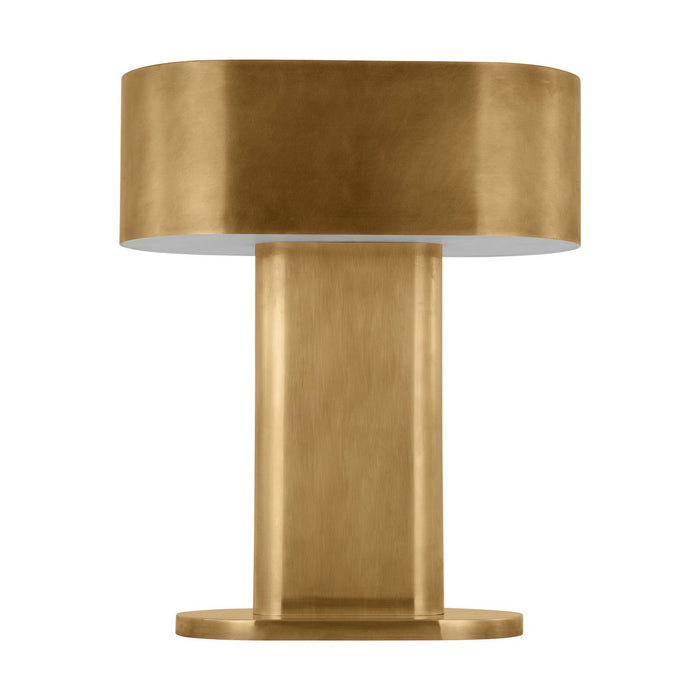 Visual Comfort Modern KWTB32627NB LED Table Lamp, Natural Brass