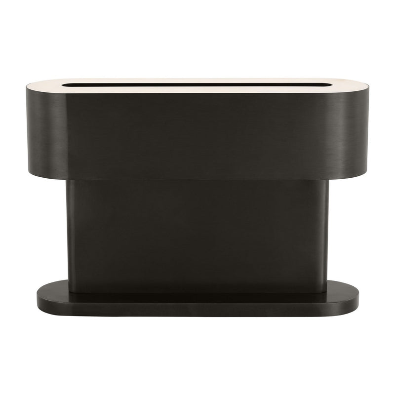 Visual Comfort Modern KWTB32727BZ LED Table Lamp, Dark Bronze