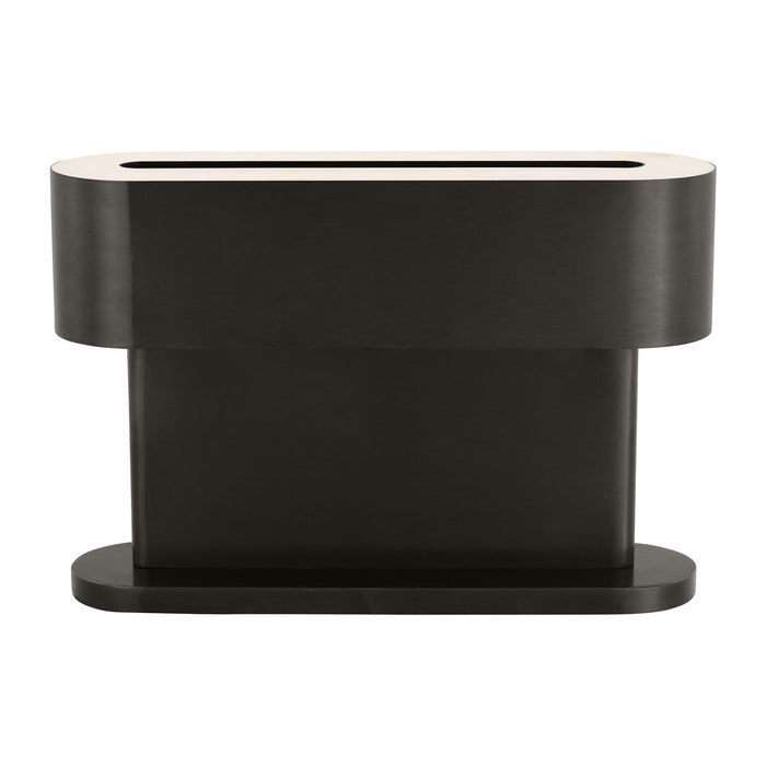 Visual Comfort Modern KWTB32727BZ LED Table Lamp, Dark Bronze