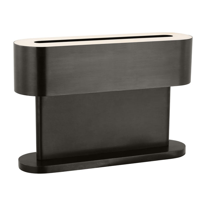 Visual Comfort Modern KWTB32727BZ LED Table Lamp, Dark Bronze