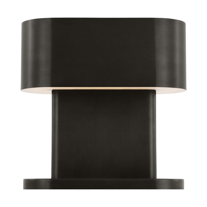 Visual Comfort Modern KWTB32827BZ LED Table Lamp, Dark Bronze