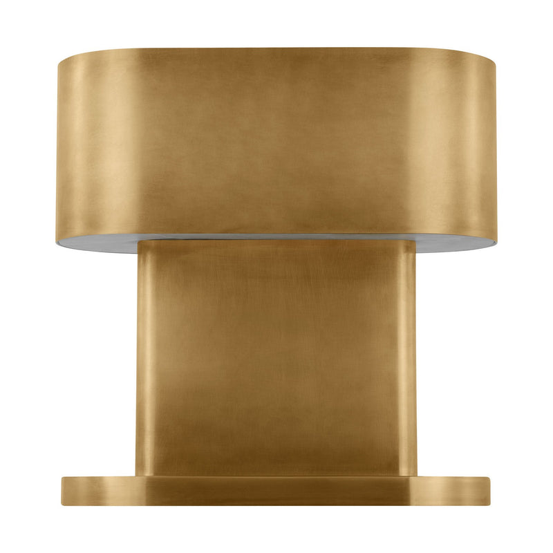 Visual Comfort Modern KWTB32827NB LED Table Lamp, Natural Brass