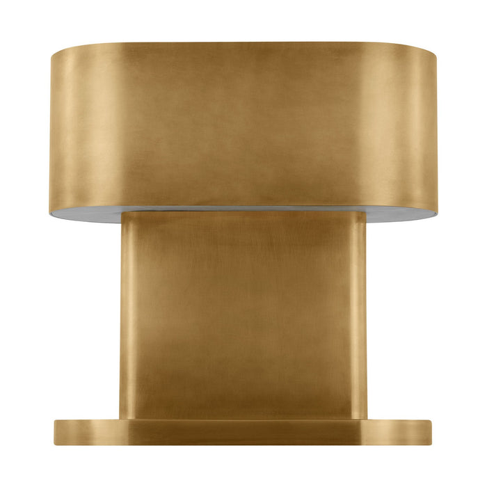 Visual Comfort Modern KWTB32827NB LED Table Lamp, Natural Brass
