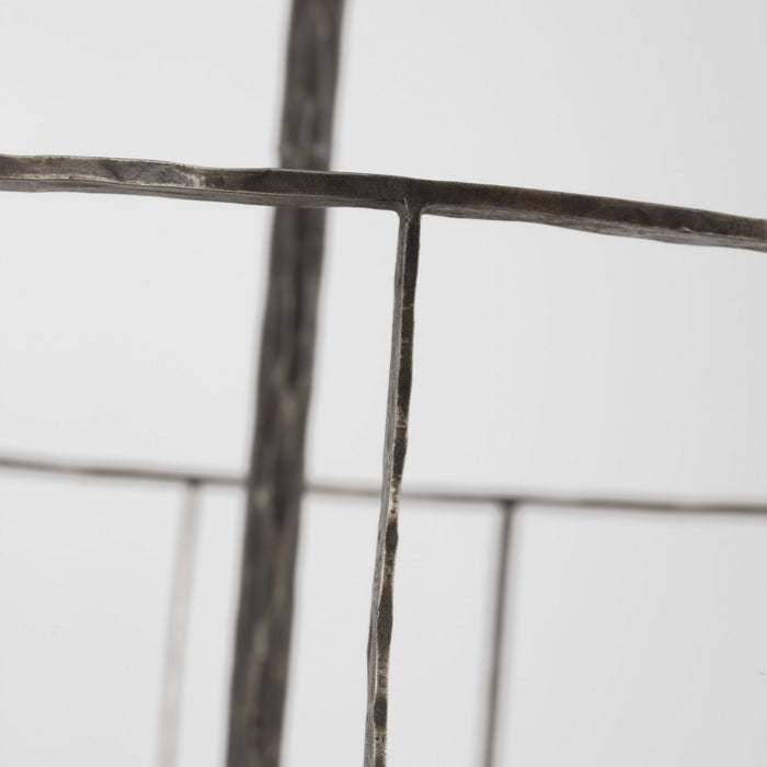 Visual Comfort Modern SLCH33027AI LED Chandelier, Aged Iron