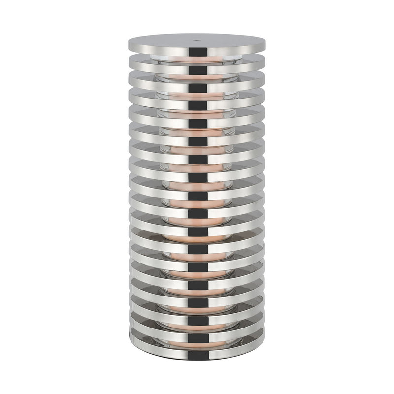Visual Comfort Modern SLTB32327N LED Table Lamp, Polished Nickel