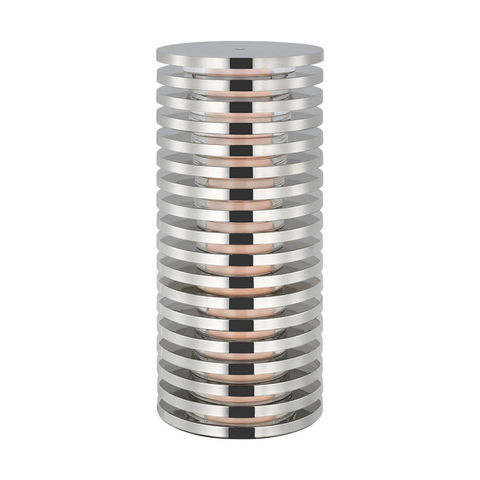 Visual Comfort Modern SLTB32327N LED Table Lamp, Polished Nickel