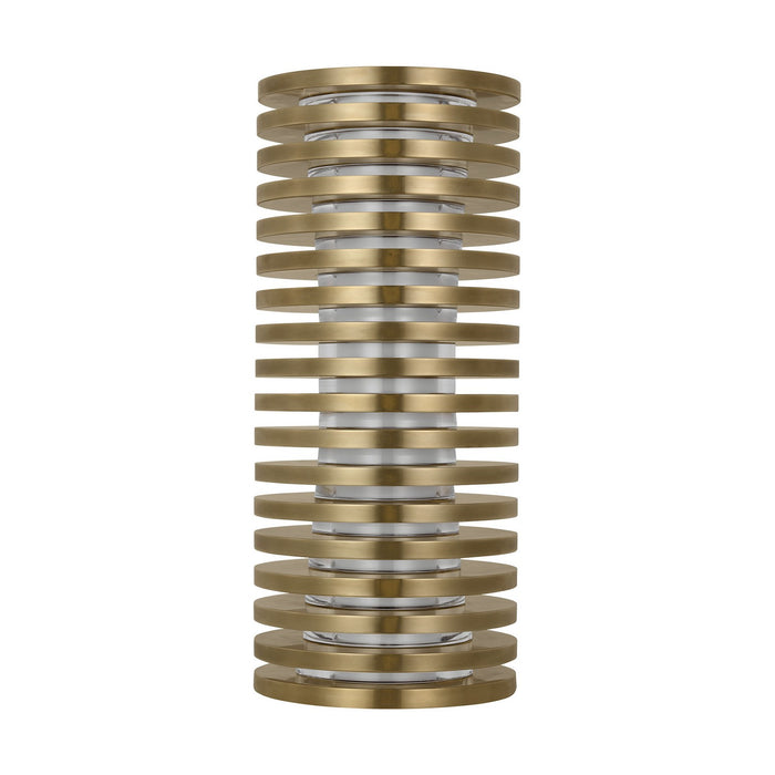 Visual Comfort Modern SLTB32327NB LED Table Lamp, Natural Brass