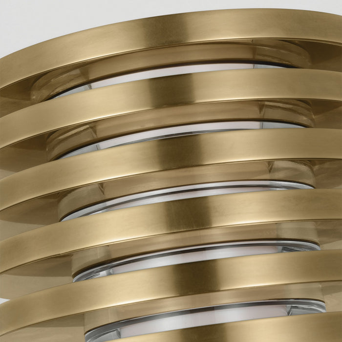Visual Comfort Modern SLTB32327NB LED Table Lamp, Natural Brass