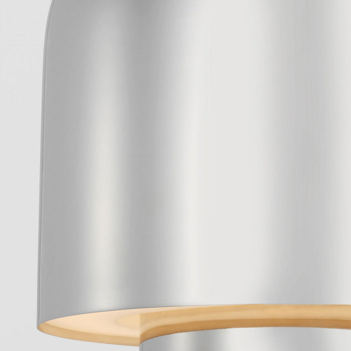 Visual Comfort Modern SLTB32427N LED Table Lamp, Polished Nickel