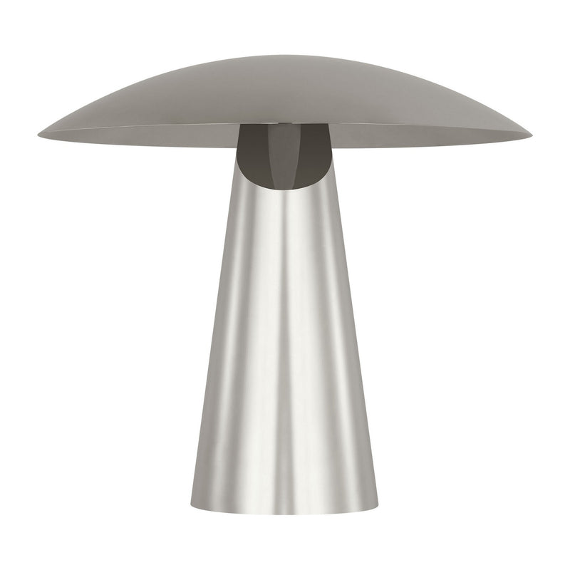 Visual Comfort Modern SLTB32527N LED Table Lamp, Polished Nickel
