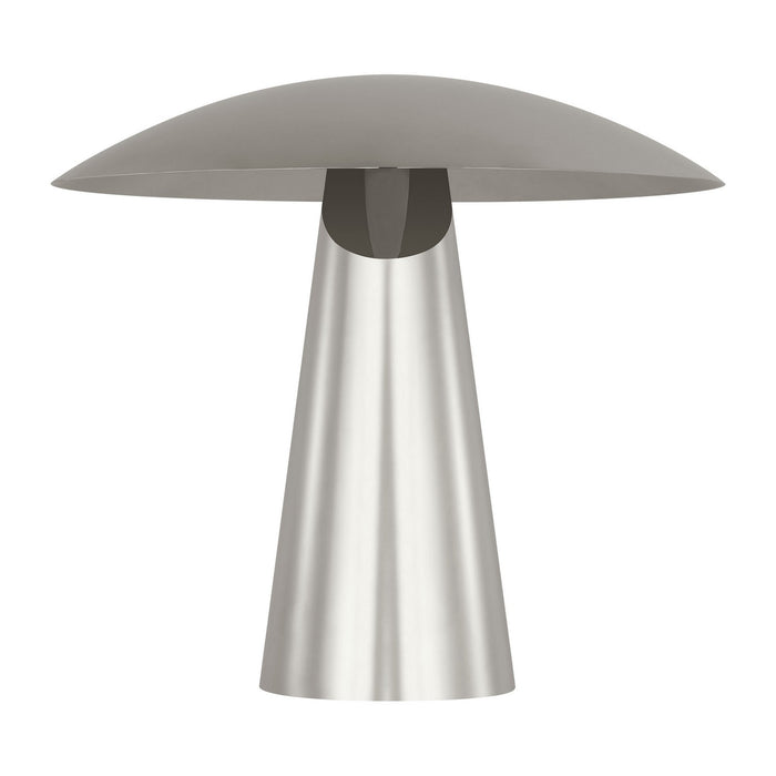 Visual Comfort Modern SLTB32527N LED Table Lamp, Polished Nickel