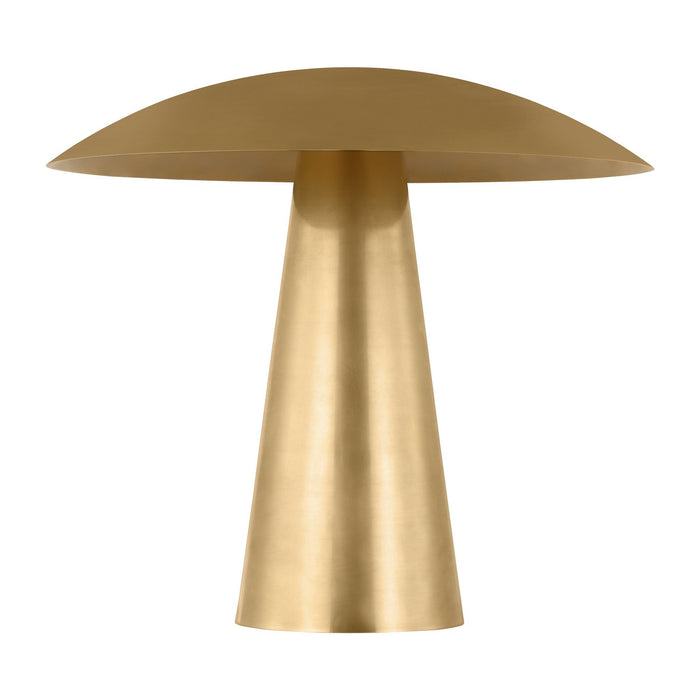 Visual Comfort Modern SLTB32527NB LED Table Lamp, Natural Brass