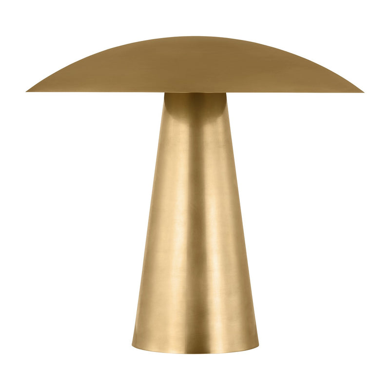 Visual Comfort Modern SLTB32527NB LED Table Lamp, Natural Brass