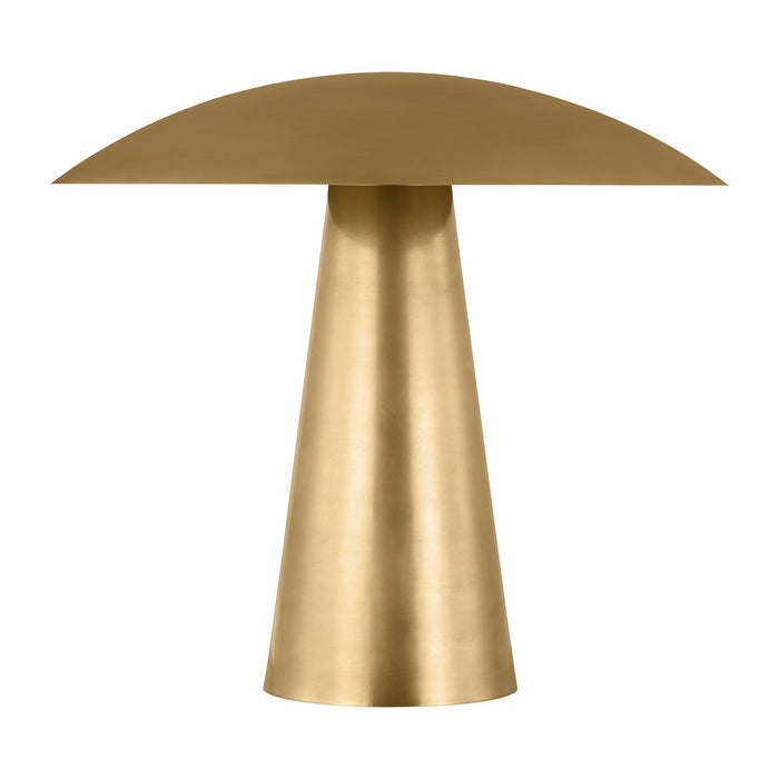 Visual Comfort Modern SLTB32527NB LED Table Lamp, Natural Brass