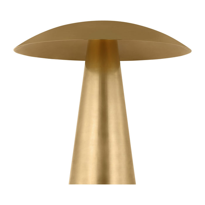 Visual Comfort Modern SLTB32527NB LED Table Lamp, Natural Brass