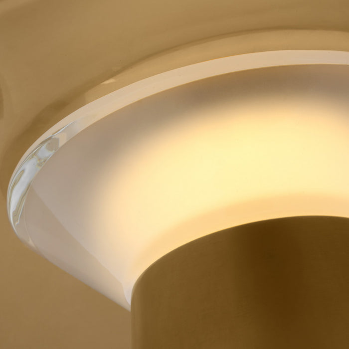 Visual Comfort Modern SLTB32527NB LED Table Lamp, Natural Brass
