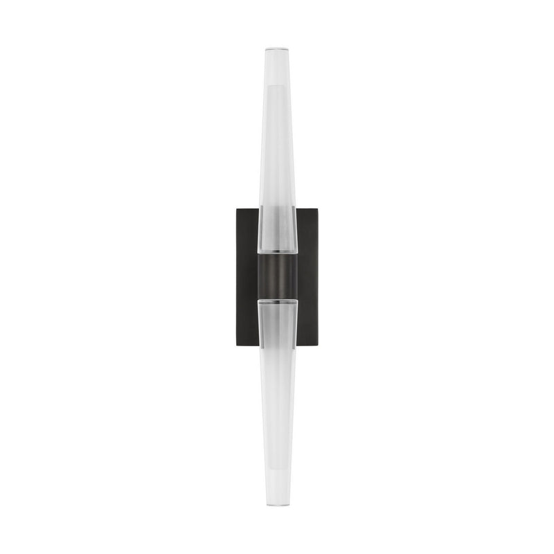 Visual Comfort Modern SLWS34427BZ LED Wall Sconce, Dark Bronze