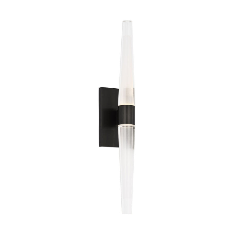 Visual Comfort Modern SLWS34427BZ LED Wall Sconce, Dark Bronze