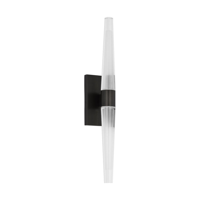Visual Comfort Modern SLWS34427BZ-277 LED Wall Sconce, Dark Bronze