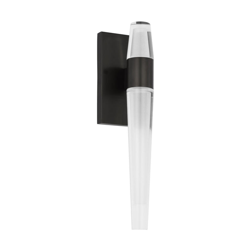 Visual Comfort Modern SLWS34527BZ-277 LED Wall Sconce, Dark Bronze