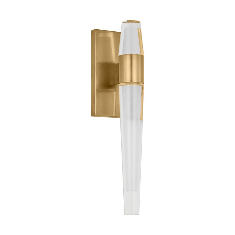 Visual Comfort Modern SLWS34527NB LED Wall Sconce, Natural Brass