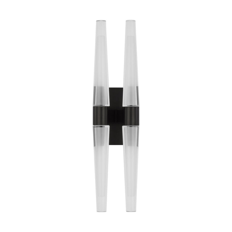 Visual Comfort Modern SLWS34627BZ LED Wall Sconce, Dark Bronze