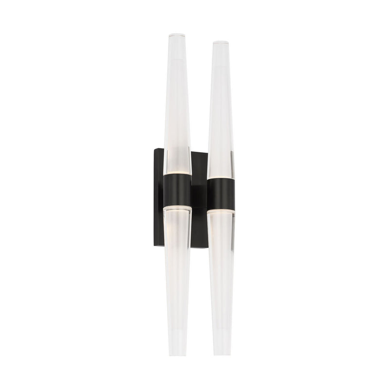 Visual Comfort Modern SLWS34627BZ LED Wall Sconce, Dark Bronze