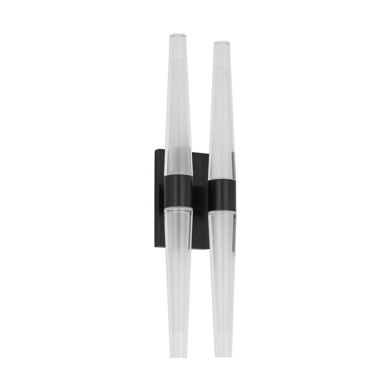 Visual Comfort Modern SLWS34627BZ LED Wall Sconce, Dark Bronze