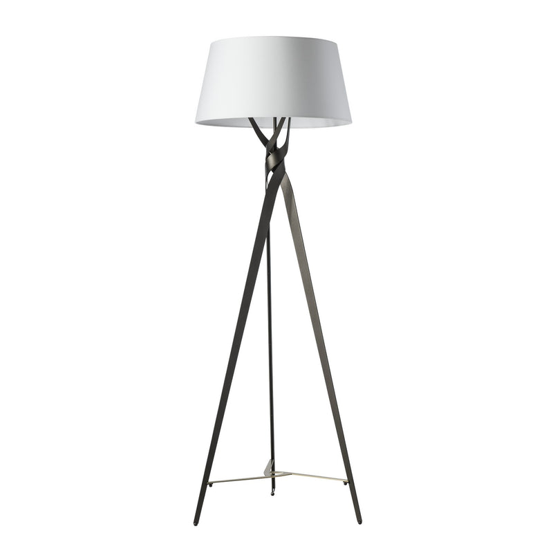 Hubbardton Forge 241102-SKT-14-86-SF2412 One Light Floor Lamp, Oil Rubbed Bronze