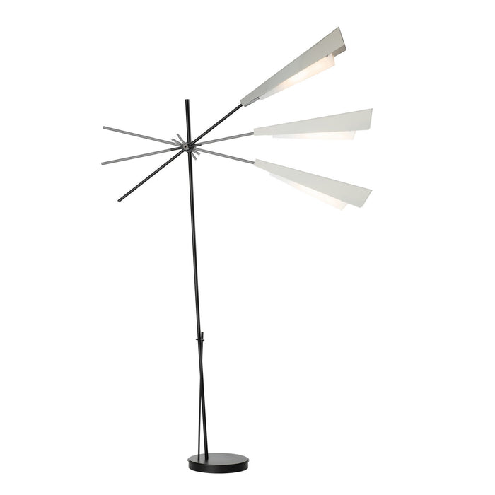 Hubbardton Forge 241103-SKT-10-85-BB0780 One Light Floor Lamp, Black