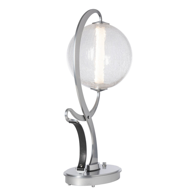 Hubbardton Forge 272102-LED-85-LK-CK0700 LED Table Lamp, Sterling
