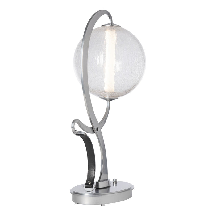 Hubbardton Forge 272102-LED-85-LK-CK0700 LED Table Lamp, Sterling