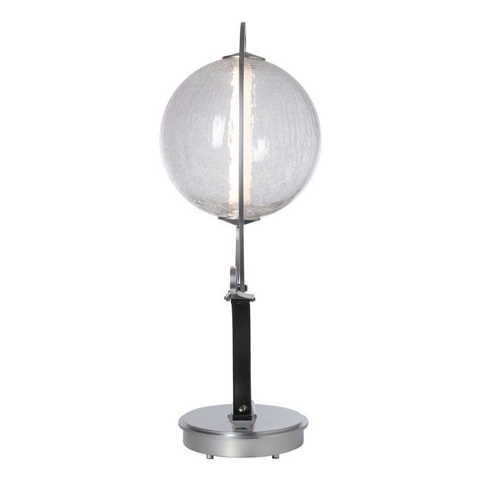 Hubbardton Forge 272102-LED-85-LK-CK0700 LED Table Lamp, Sterling