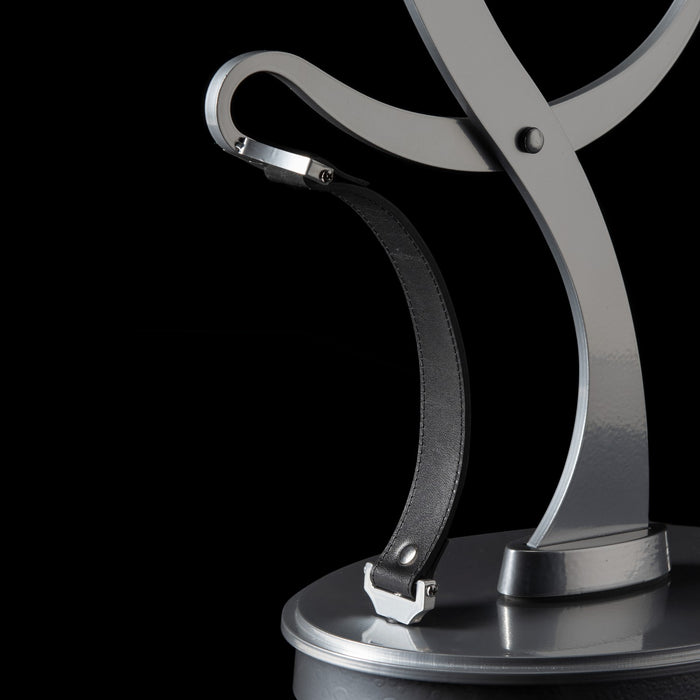 Hubbardton Forge 272102-LED-85-LK-CK0700 LED Table Lamp, Sterling