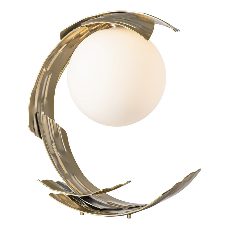 Hubbardton Forge 272111-SKT-86-GG0761 LED Table Lamp, Modern Brass