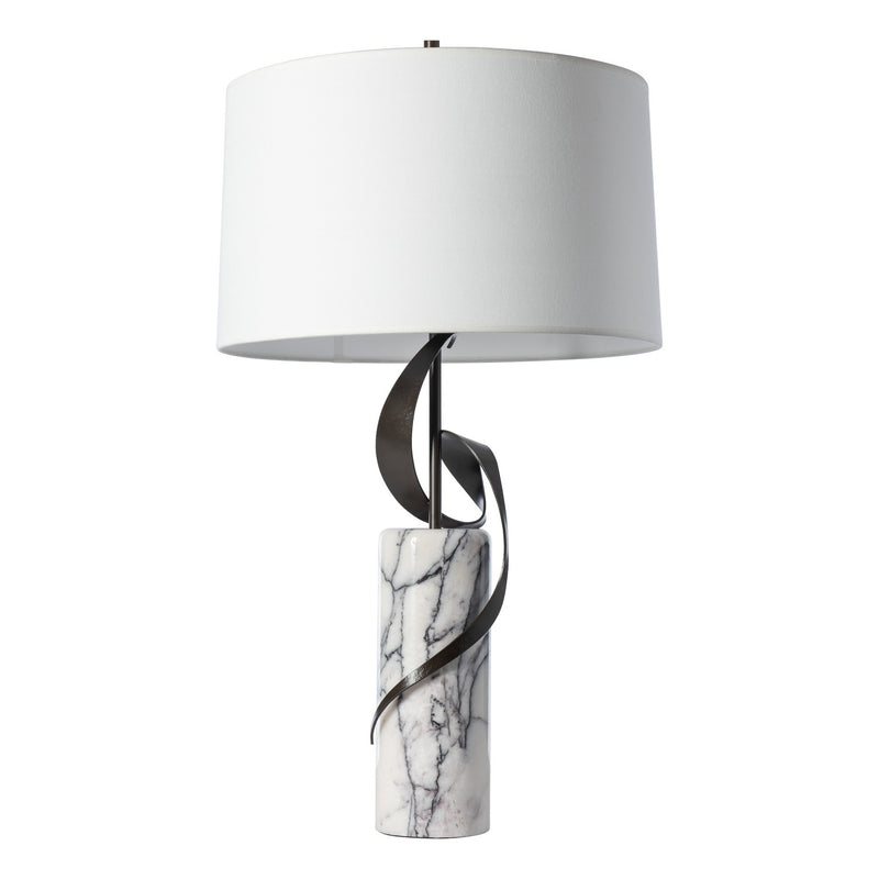Hubbardton Forge 272112-SKT-07-ML-SF1810 One Light Table Lamp, Dark Smoke