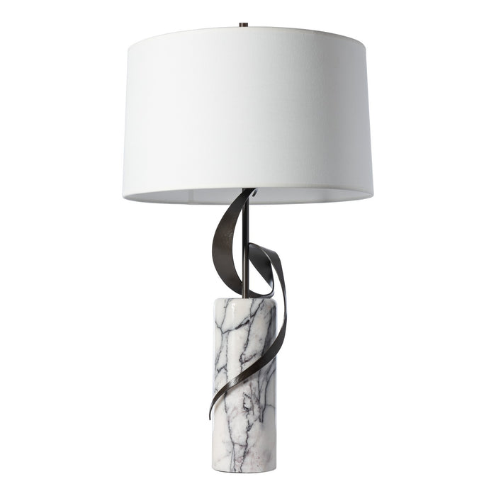 Hubbardton Forge 272112-SKT-07-ML-SF1810 One Light Table Lamp, Dark Smoke